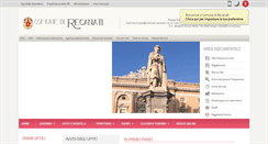 Desktop Screenshot of comune.recanati.mc.it